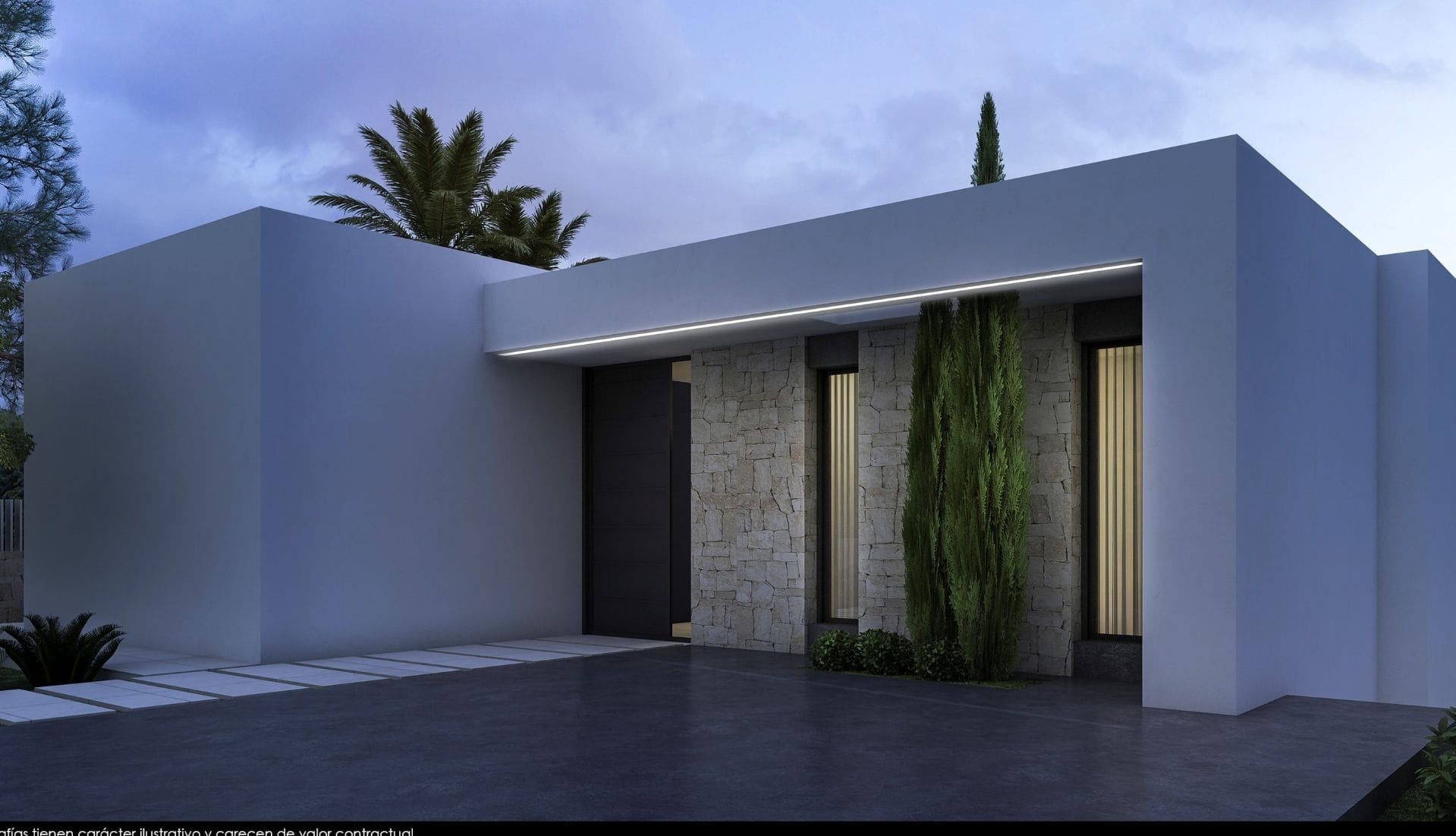 Nouveau projet à construire à Moraira avec vue sur la mer.