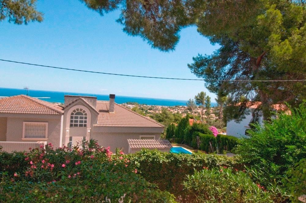 Villa con vistas al mar en Denia