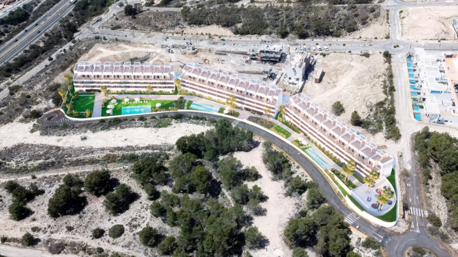 Espectacular apartamento moderno en Finestrat con piscina