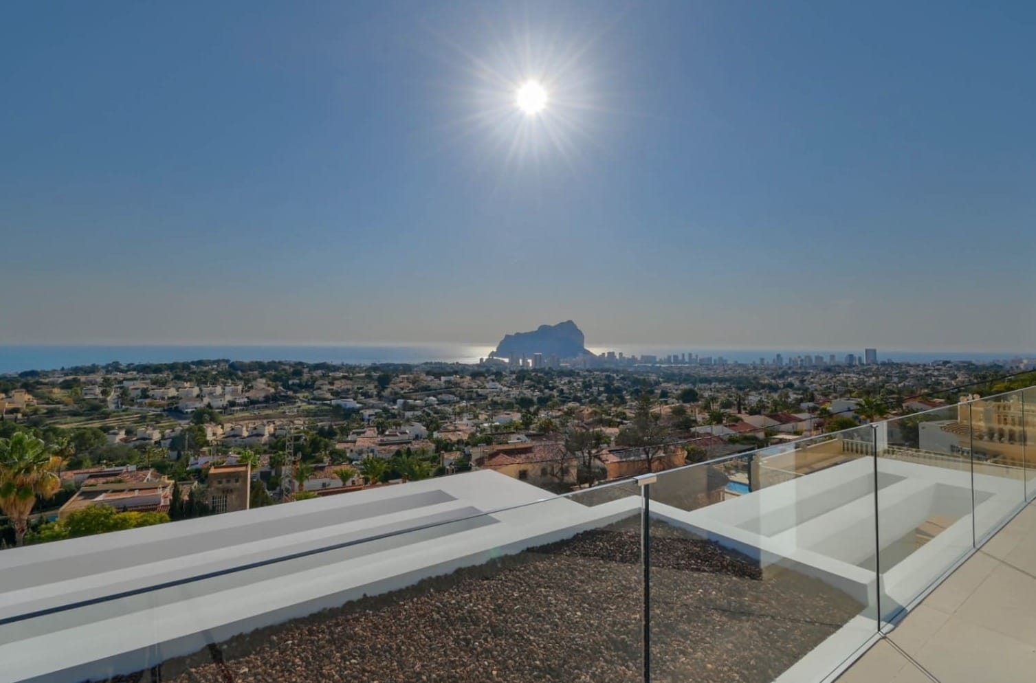 Chalet Nueva construcción vistas al mar en Calpe
