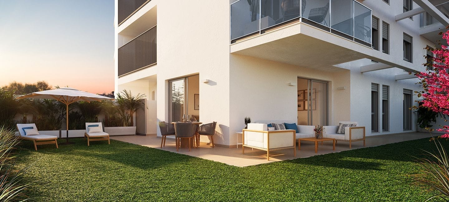 Apartamentos modernos en Denia andando a la playa