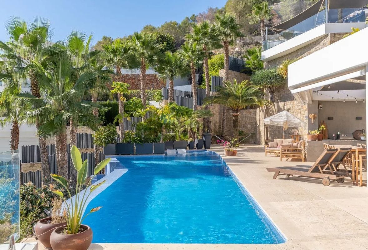Exclusiva villa de lujo con vistas panorámicas al mar en Rincón de Galeno, Benissa