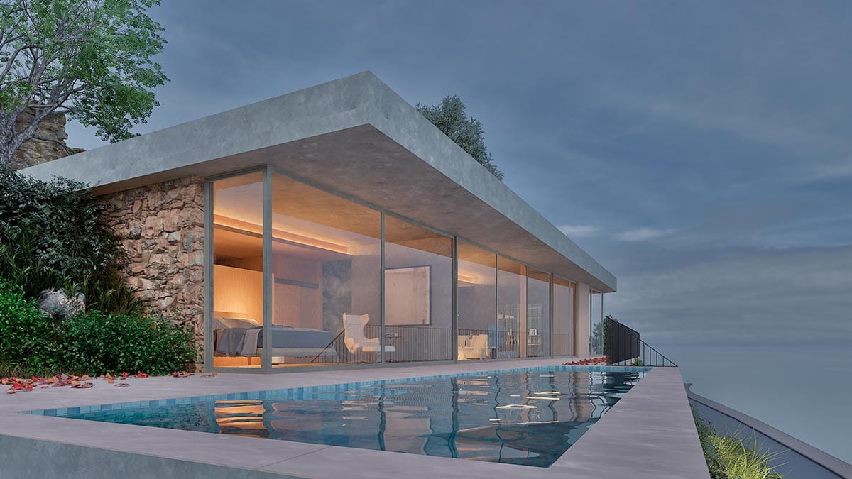 Exclusiva villa de diseño en Dénia con vistas al mar y al Montgó