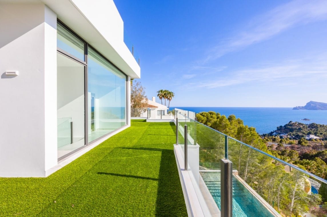 Villa de lujo con vistas panorámicas al mar en Altea Hills