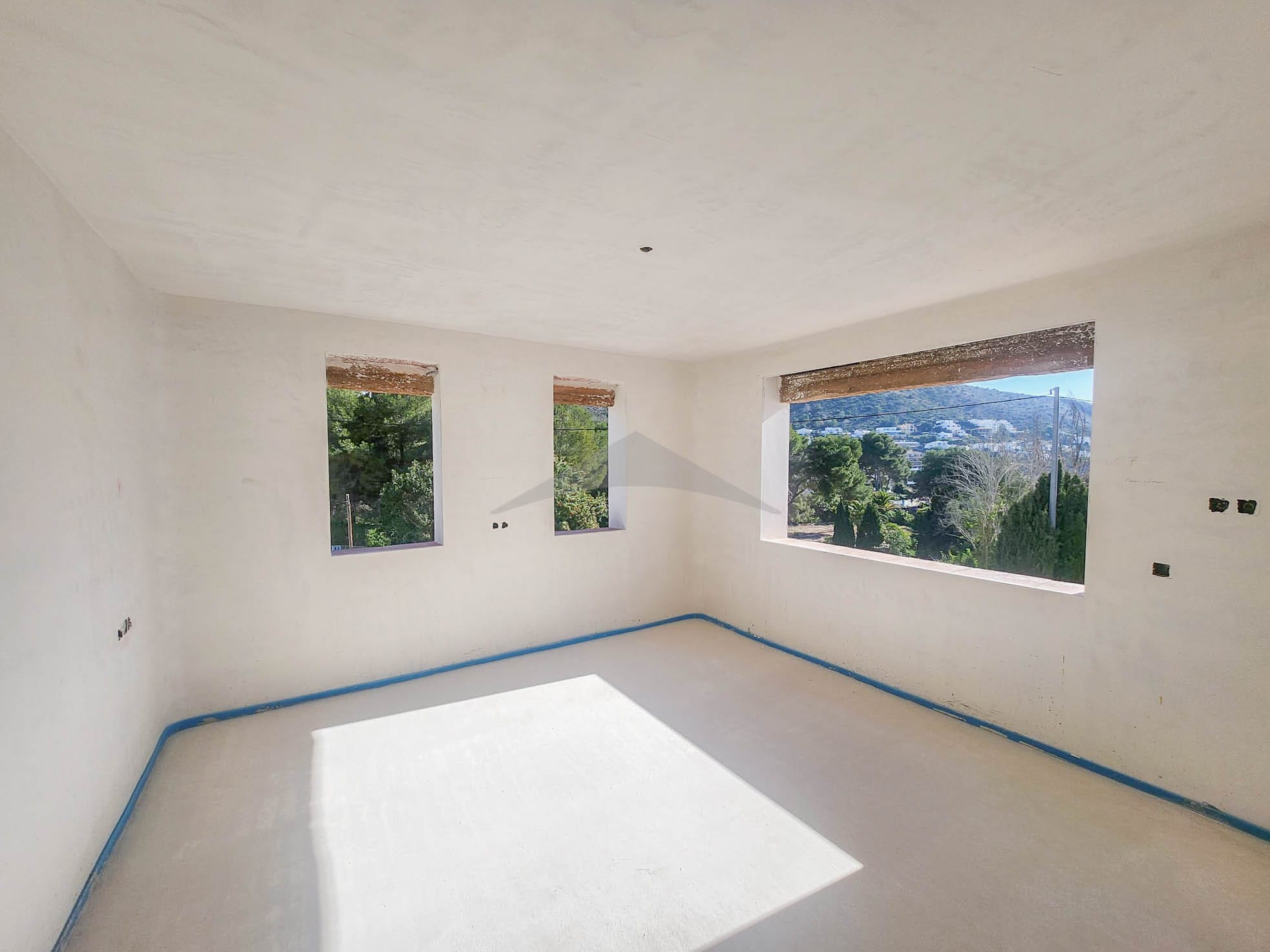 Chalet de obra nueva en El Portet, Moraira.