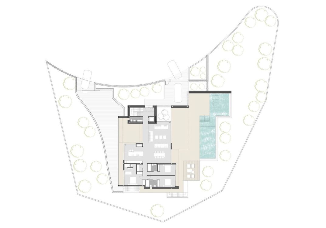 Exclusieve villa met uitzicht op zee in Moraira