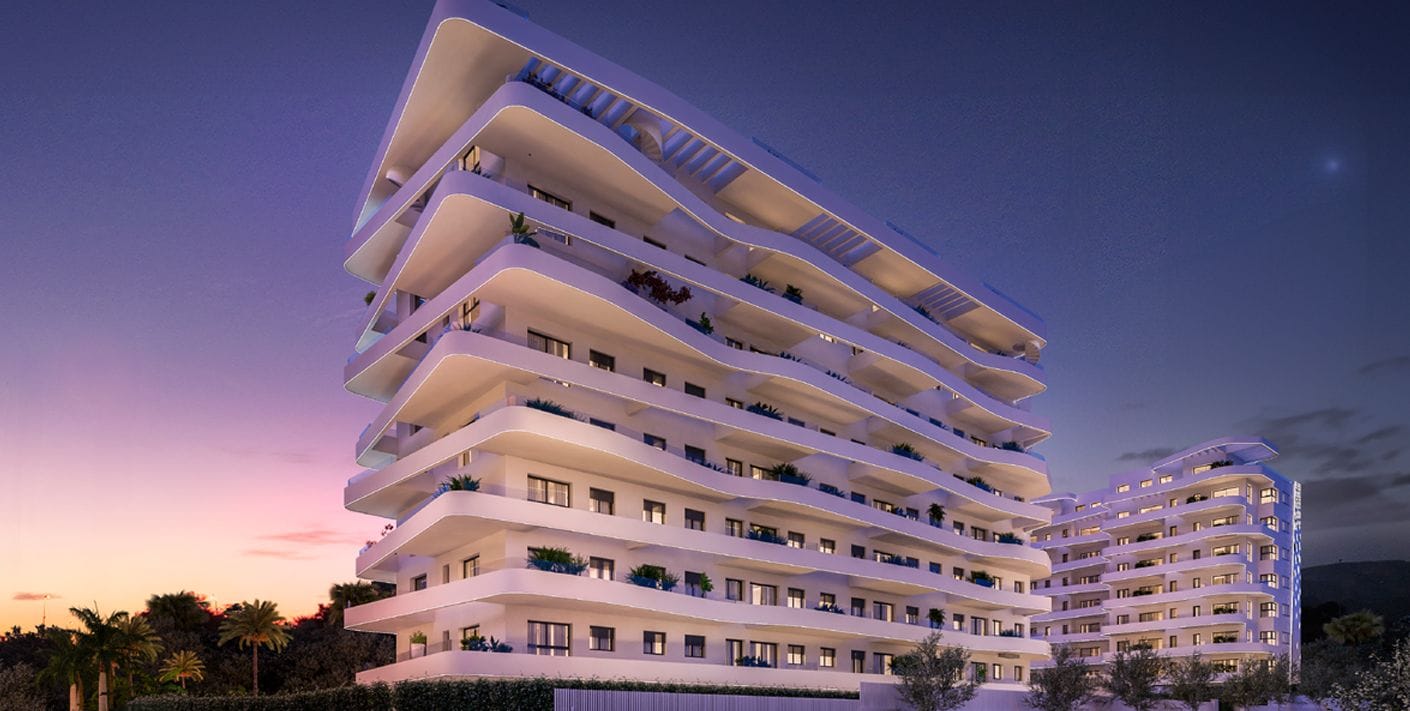 Ático en venta en Villajoyosa con 2 dormitorios y piscina comunitaria