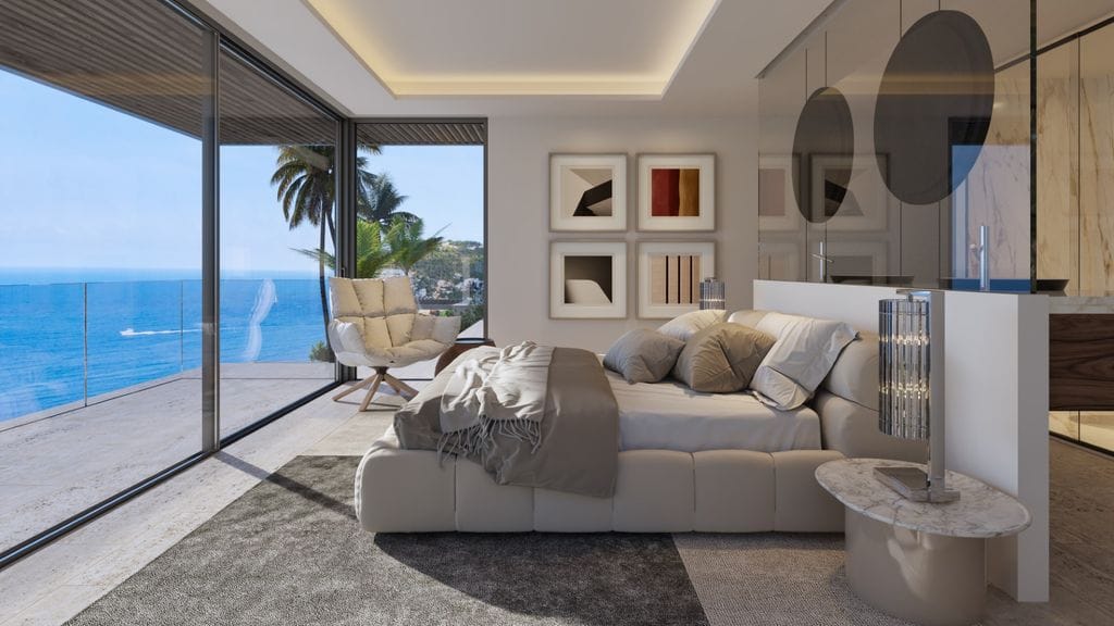 PRACHTIGE LUXE VILLA IN AANBOUW AAN DE KUST IN CABO LA NAO