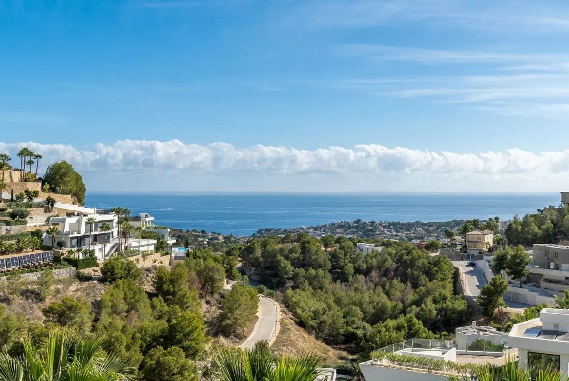 Exclusiva villa de lujo con vistas panorámicas al mar en Rincón de Galeno, Benissa