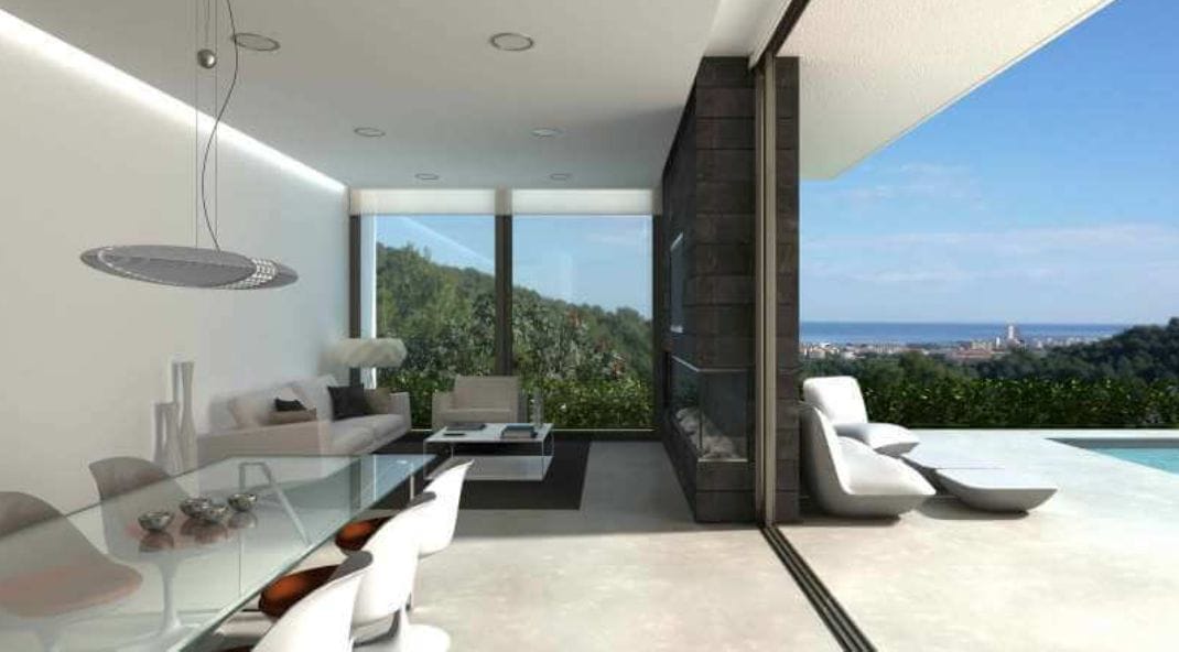 Villa de obra nueva en Pedreguer de 4 dormitorios