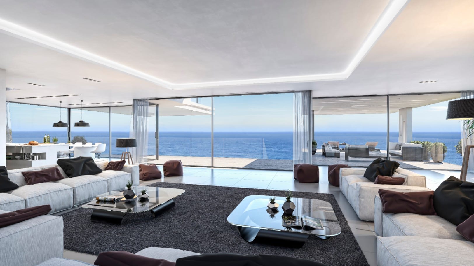 Villa de lujo en primera línea de mar con piscina infinity y vistas panorámicas en Jávea
