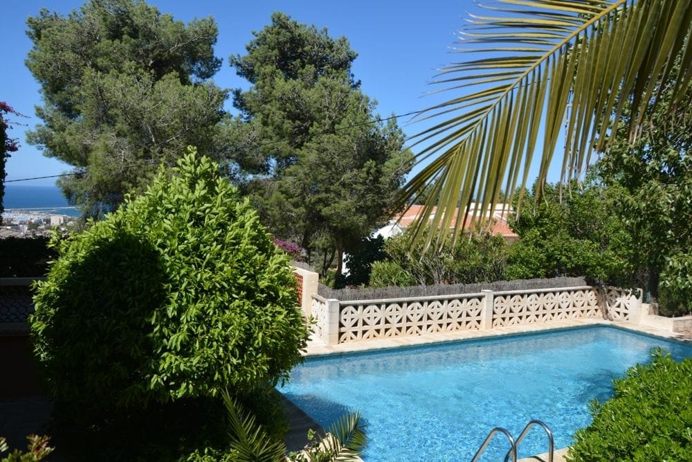 Villa con vistas al mar en Denia