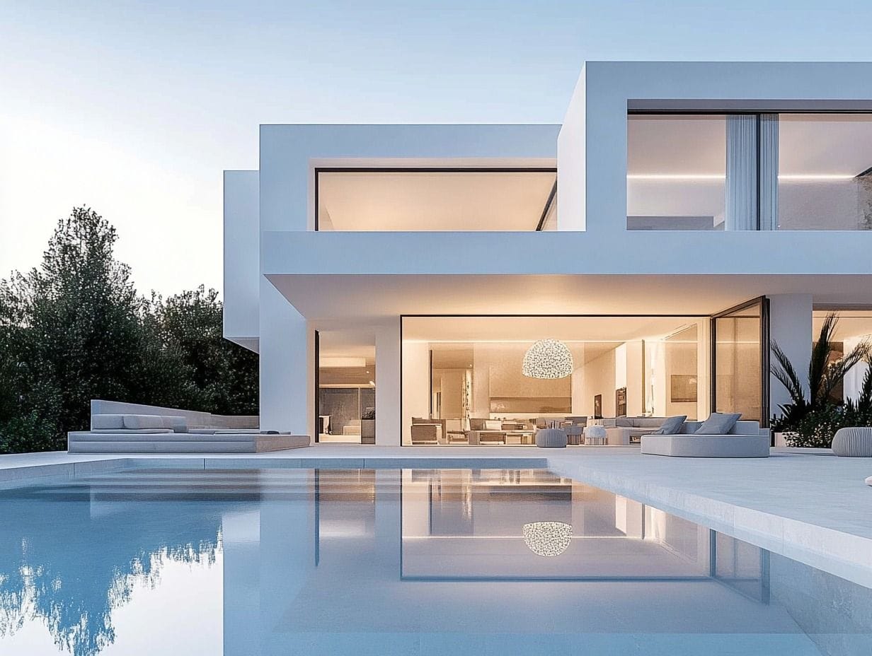 Villa de obra nueva de lujo en Calpe con vistas al mar