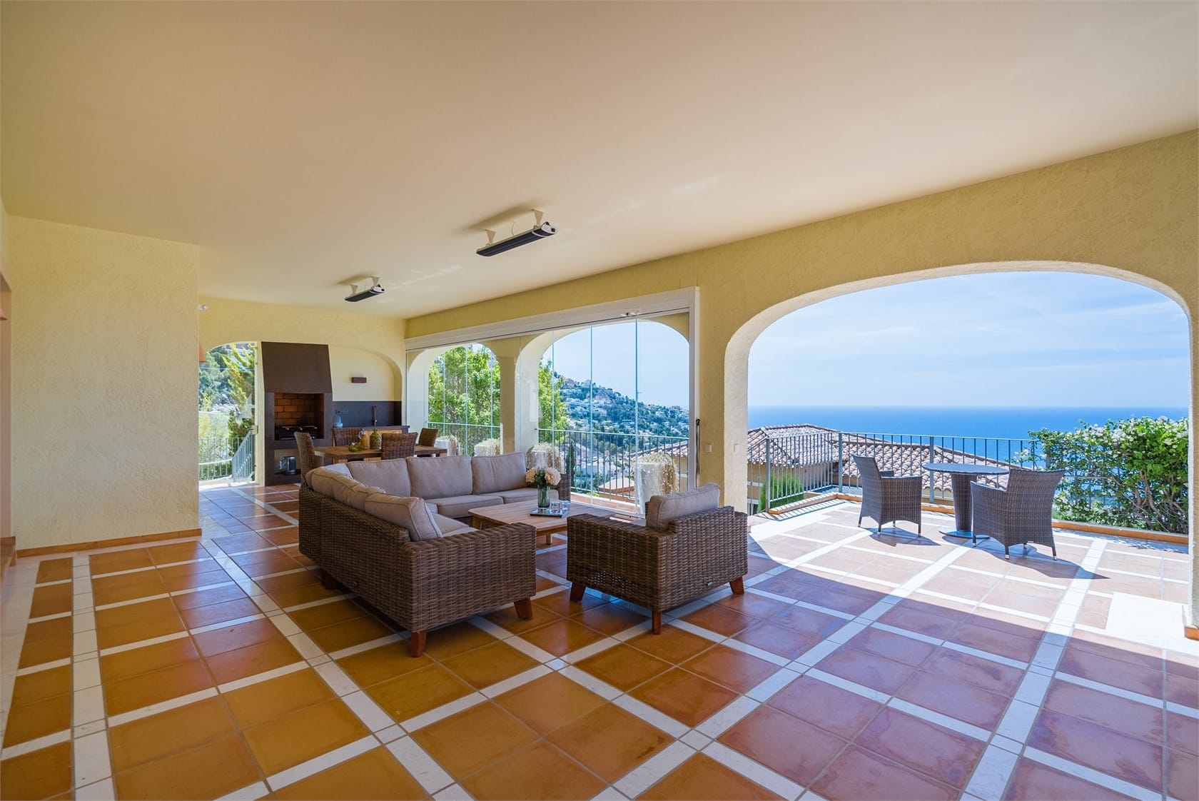 Luksusowa willa z widokiem na morze w Altea Hills
