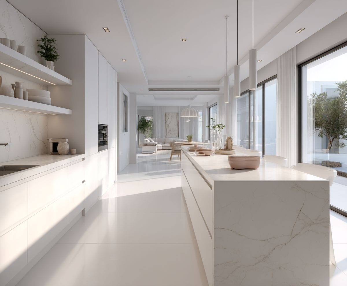 Villa BRAVAMAR en Calpe: lujo contemporáneo de una planta con piscina