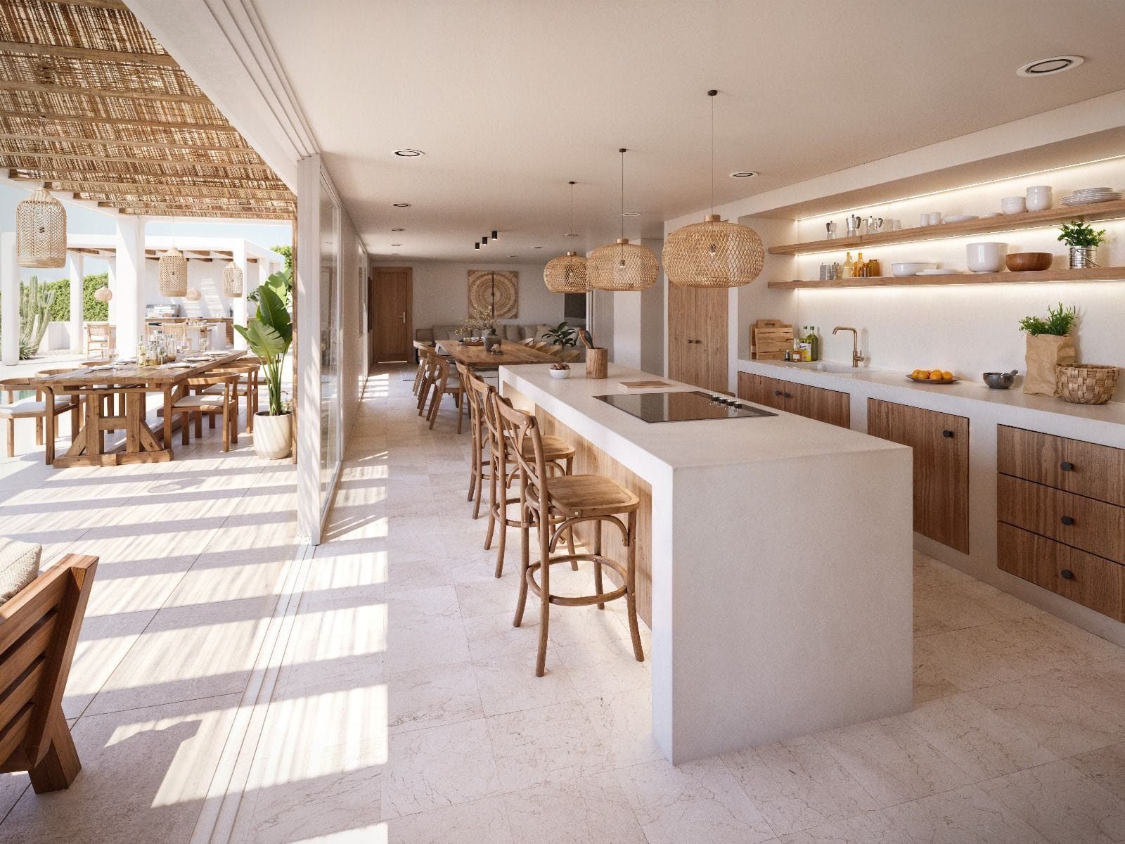 Exclusiva villa de obra nueva con vistas al mar en Jávea
