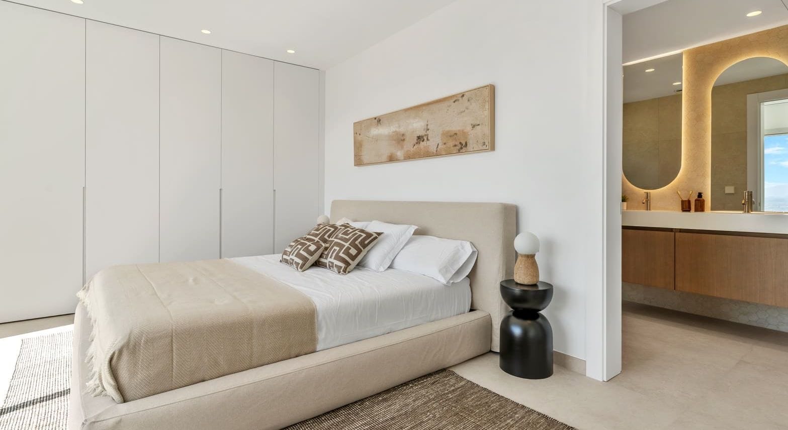 Villa en Moraira con 3 habitaciones y piscina y vistas al mar