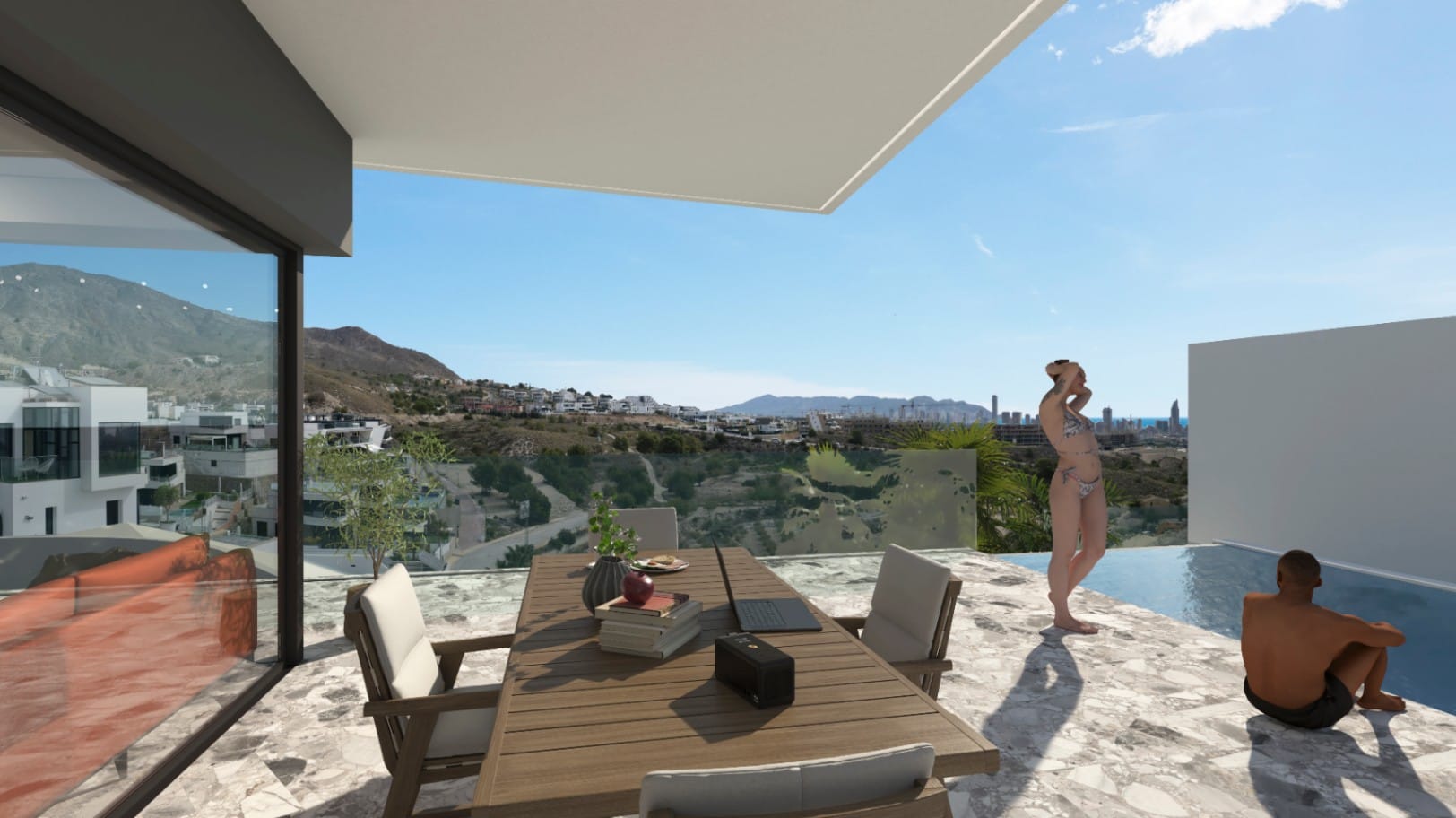 4-slaapkamer villa in Balcón de Finestrat