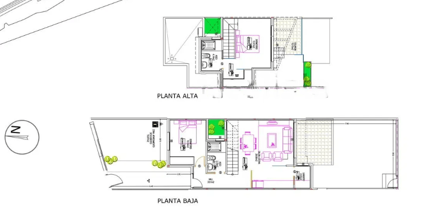Casa adosada en Finestrat con piscina y 2 dormitorios en venta