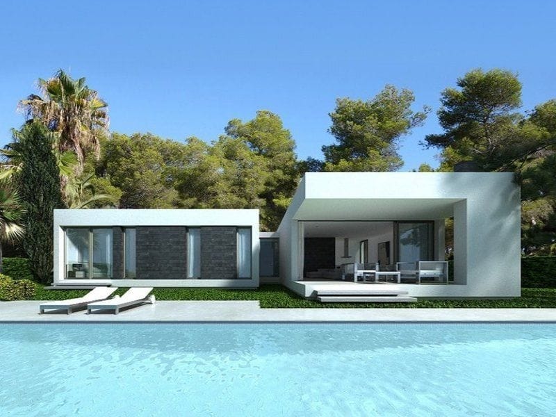 Villa de 3 dormitorios en Pedreguer, obra nueva