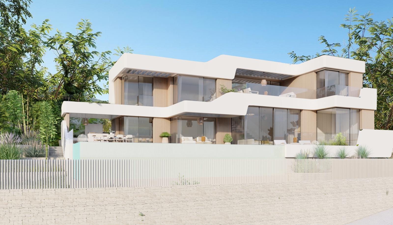 Villa Canopus con Vistas al Mar en Las Rotas Dénia