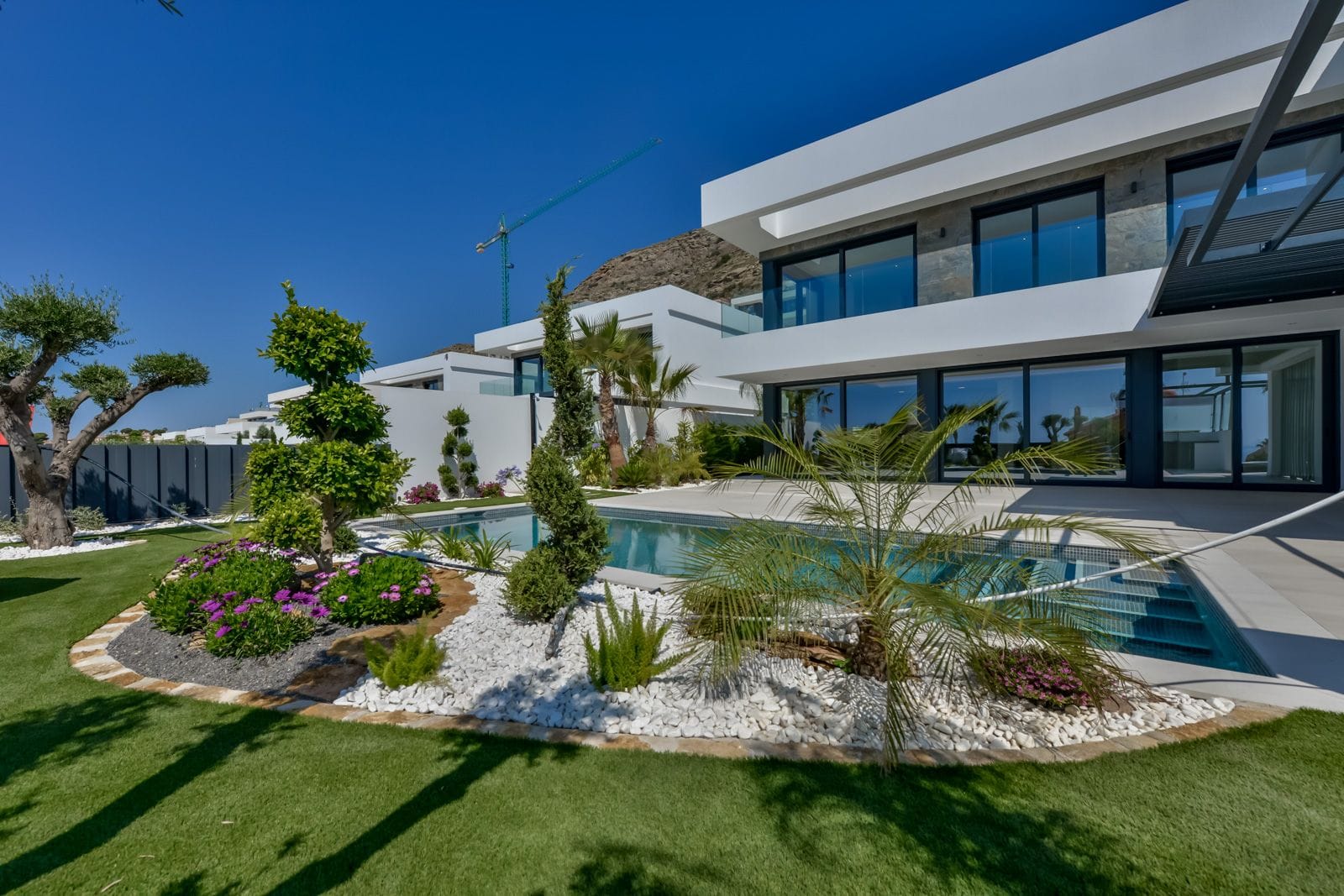 Magnífica villa moderna con vistas al mar en Benidorm