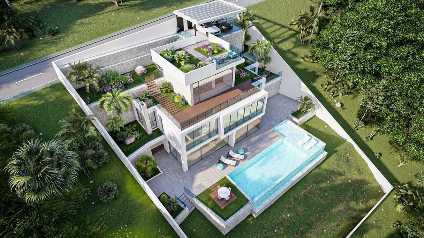 Villa de lujo con vistas panorámicas al mar en Altea Hills
