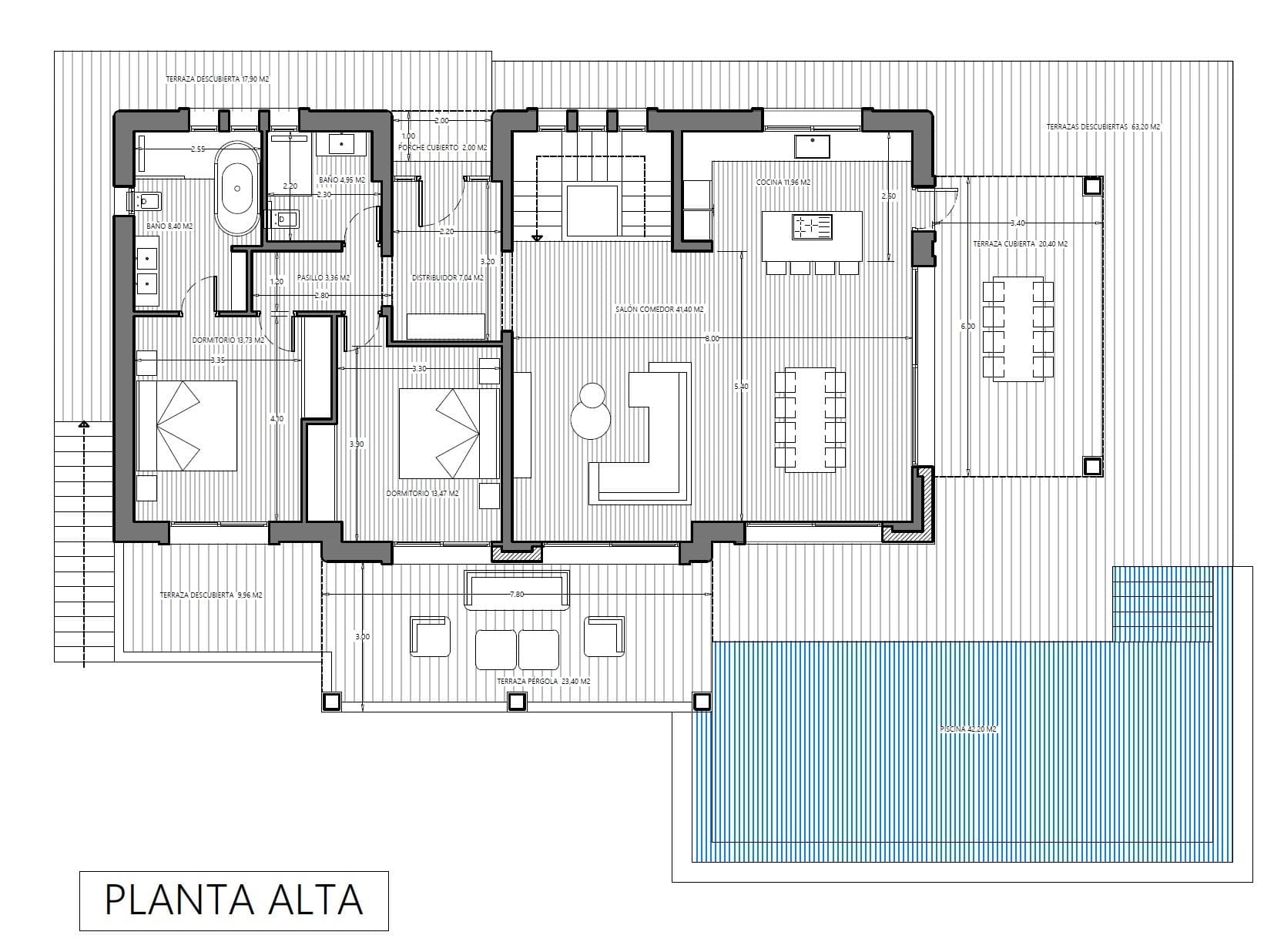 Villa moderne de 4 chambres avec piscine à Benissa