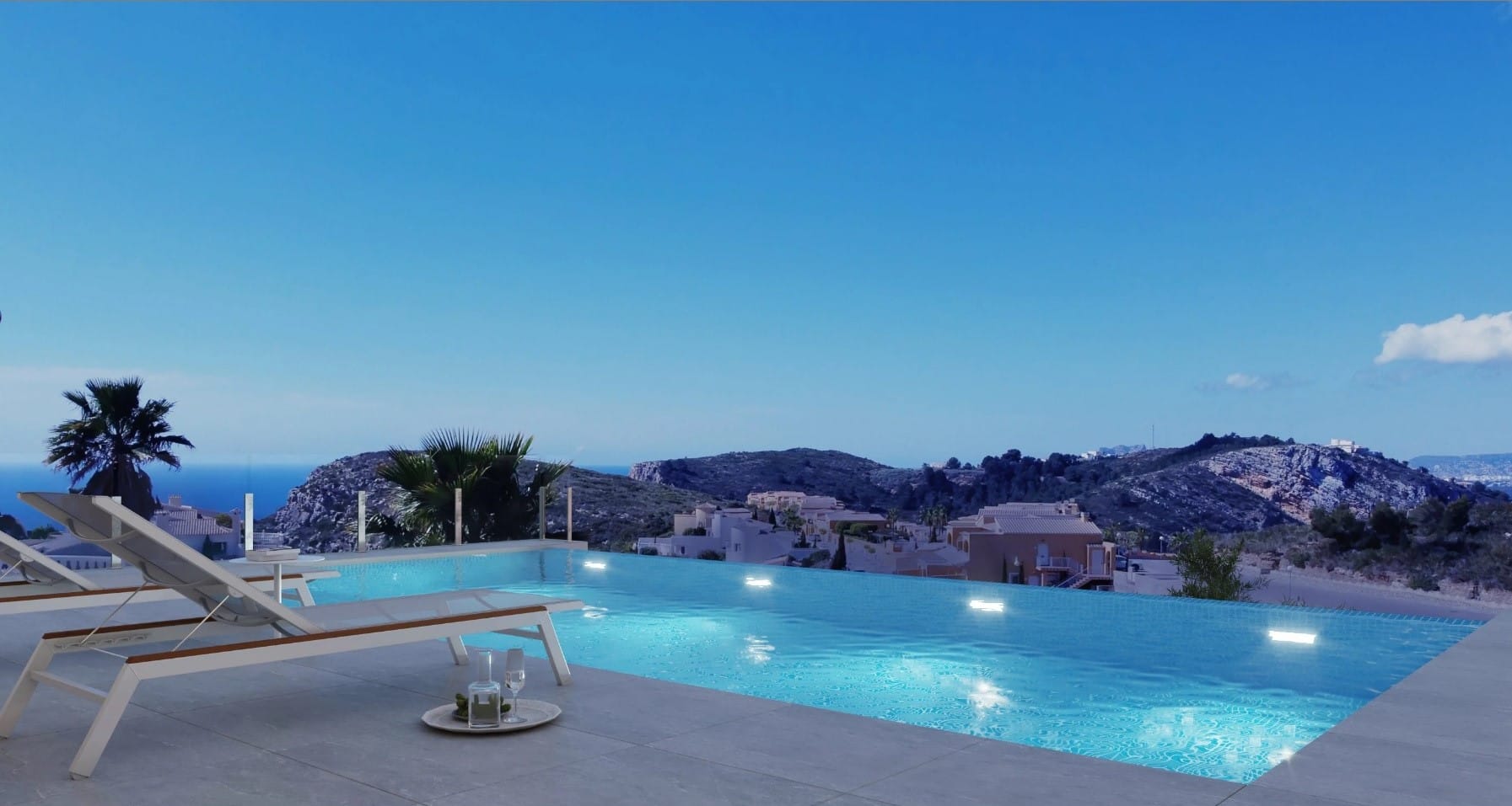 Villa de luxe à Moraira avec piscine privée et vue sur la mer