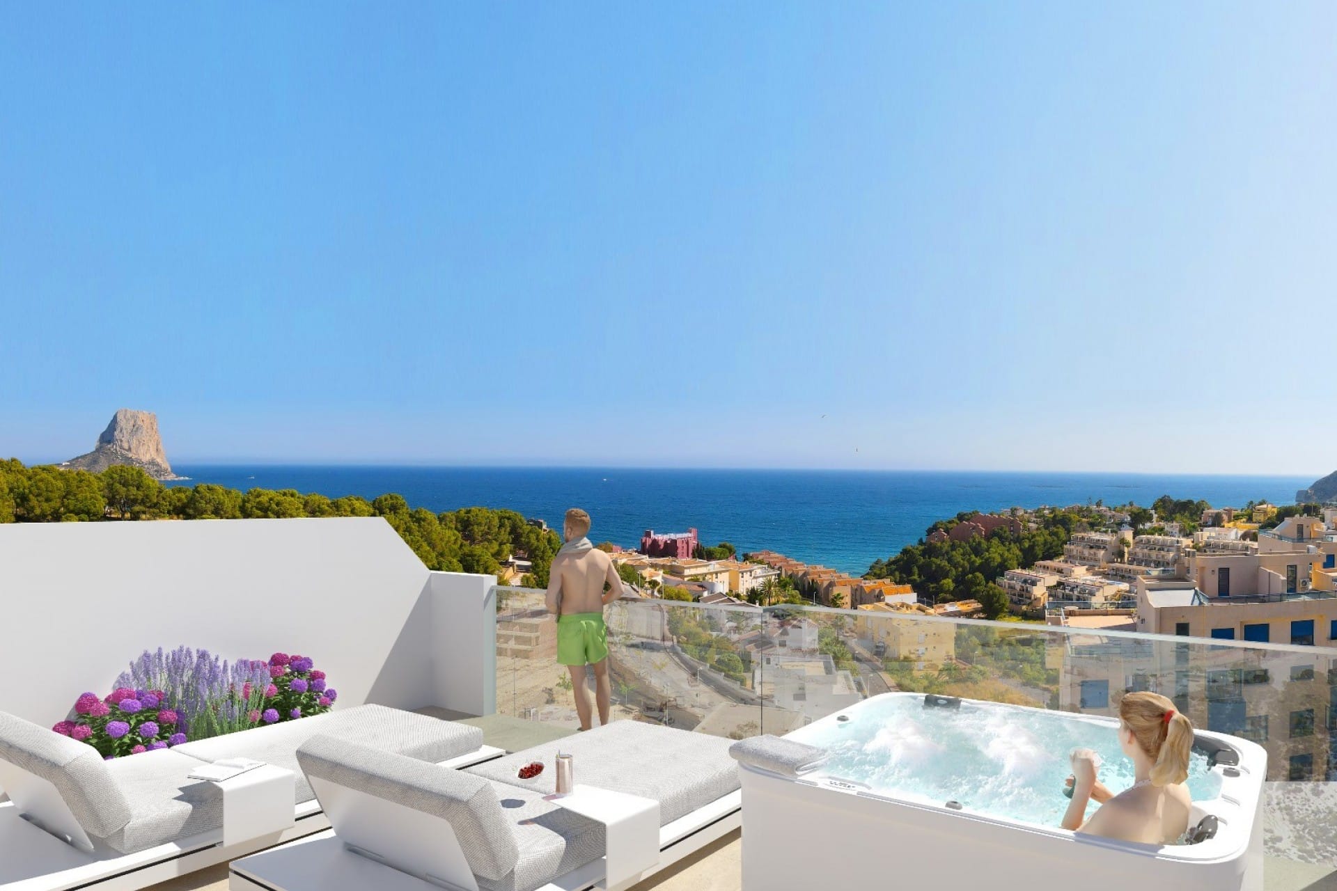 Apartamento en venta en Calpe