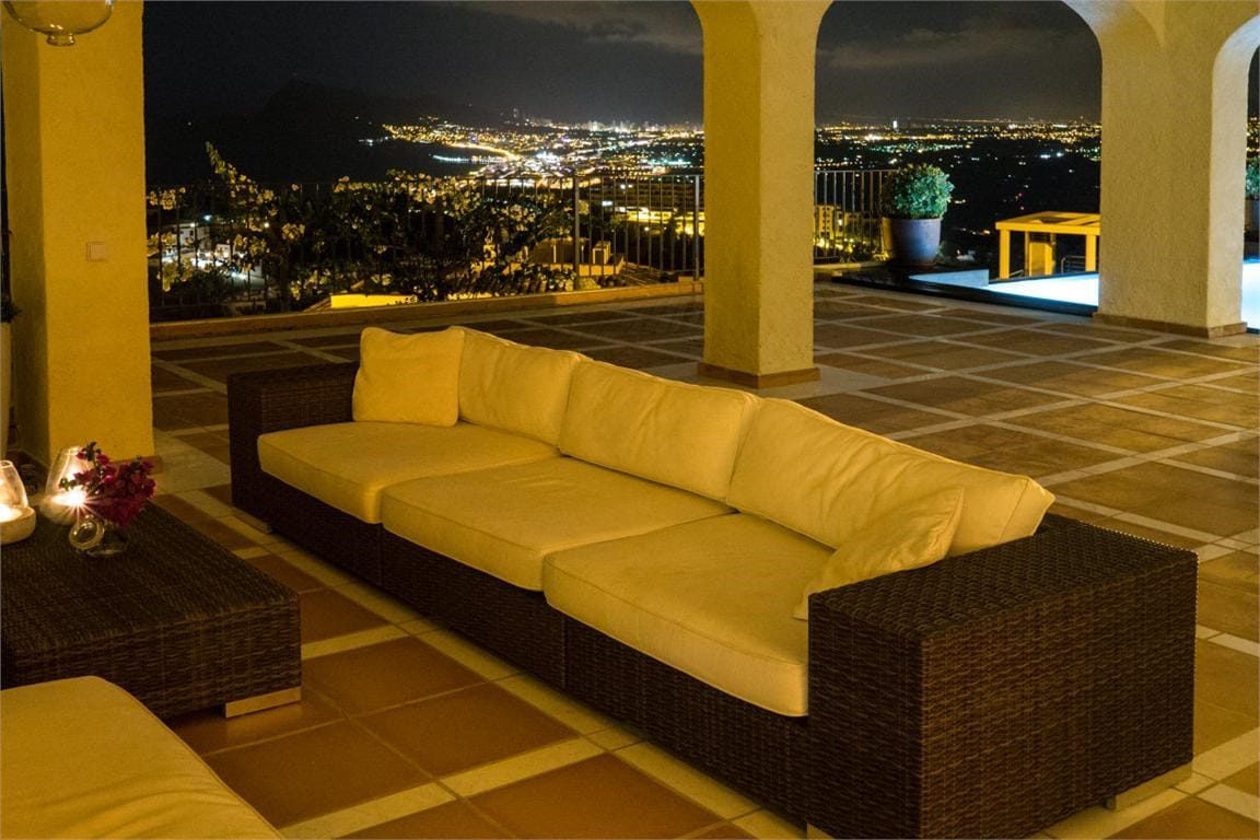 Luksusowa willa z widokiem na morze w Altea Hills