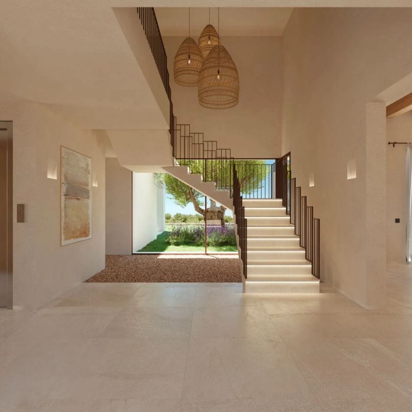 Luxe finca met 4 slaapkamers en infinity zwembad, Ses Salines - Mallorca
