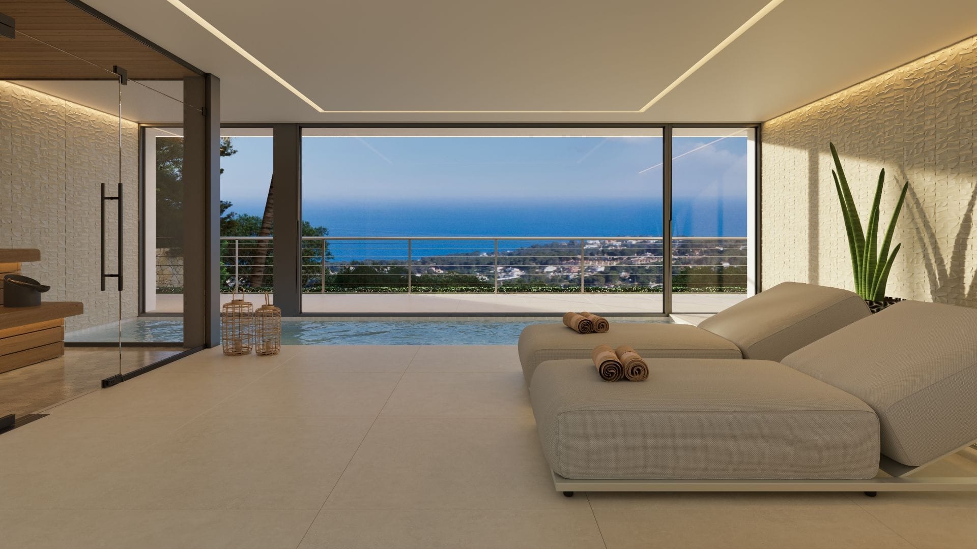 VILLA DE LUXE AVEC VUE SUR LA MER À VENDRE À MORAIRA