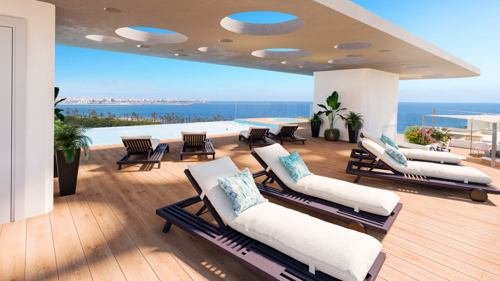Luxe appartement met 2 slaapkamers op 300 meter van het strand: Punta Prima