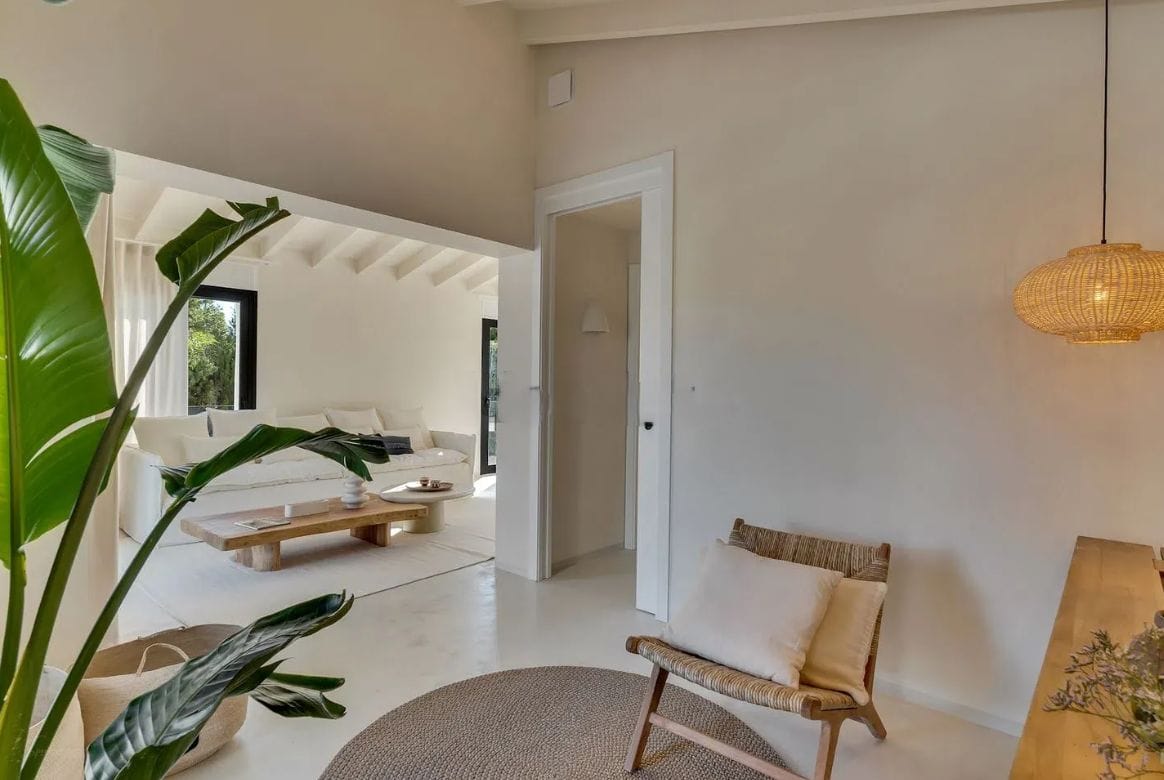 Villa de estilo Ibiza en una sola planta en Jávea – Balcón al Mar