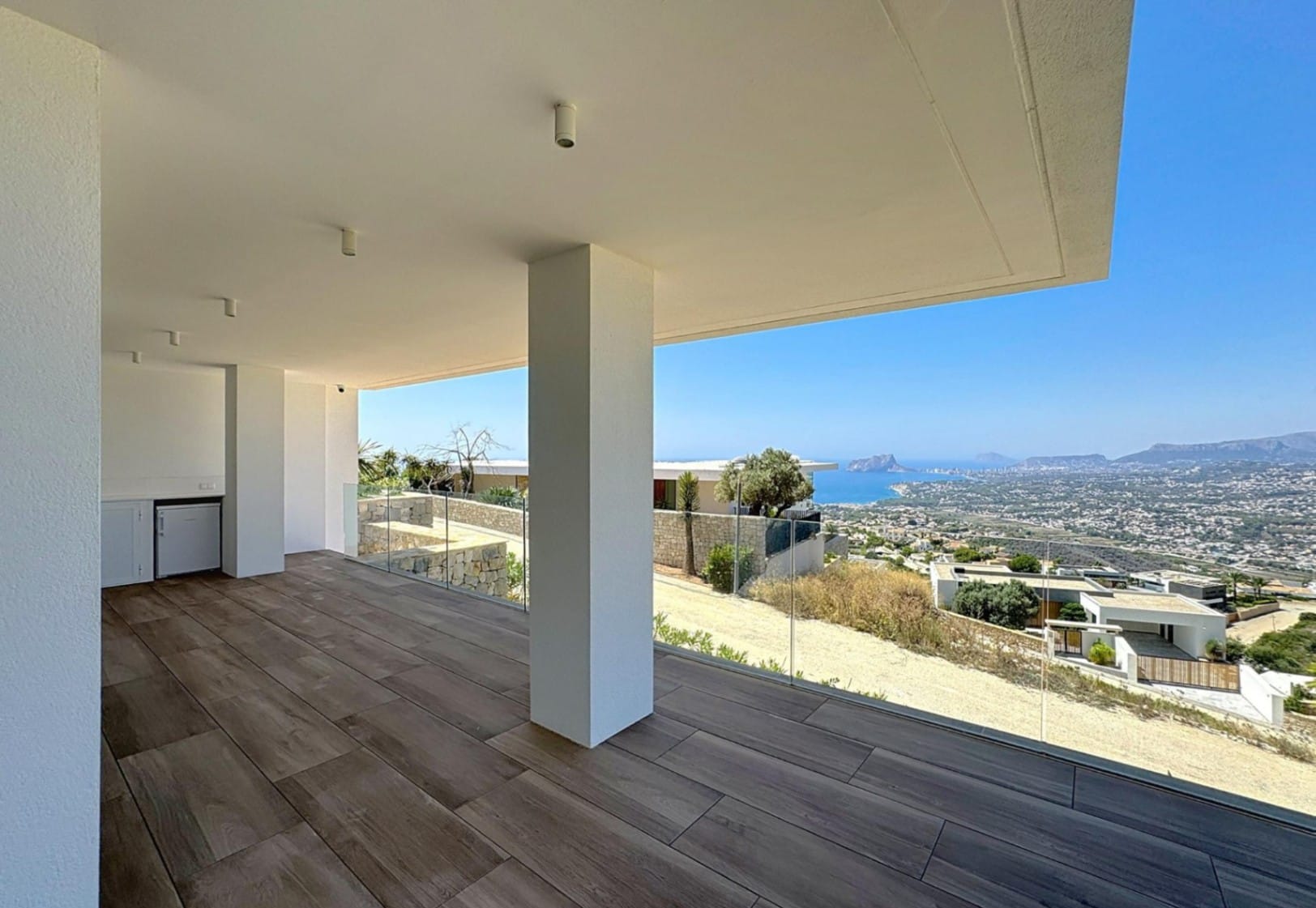 Luxe villa in Moraira met panoramisch uitzicht op zee