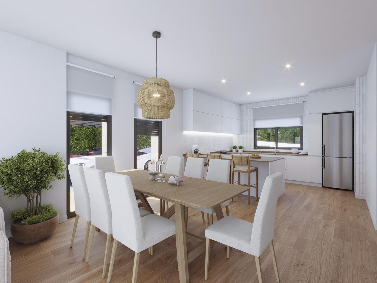 Moderne villa te koop met een oneindige zwembad in Dénia