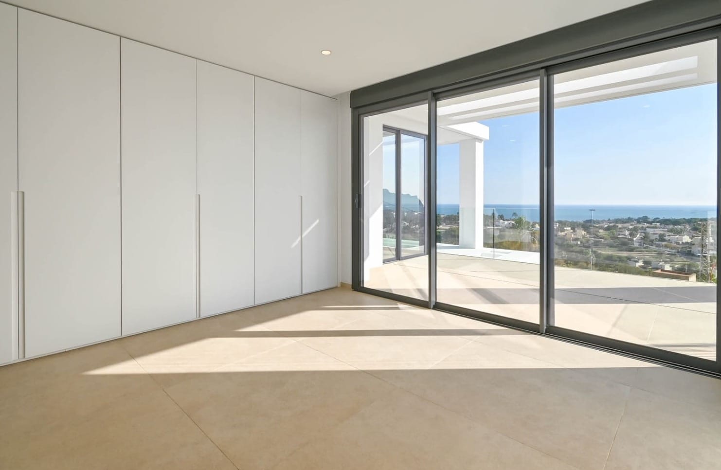 Chalet Nueva construcción vistas al mar en Calpe