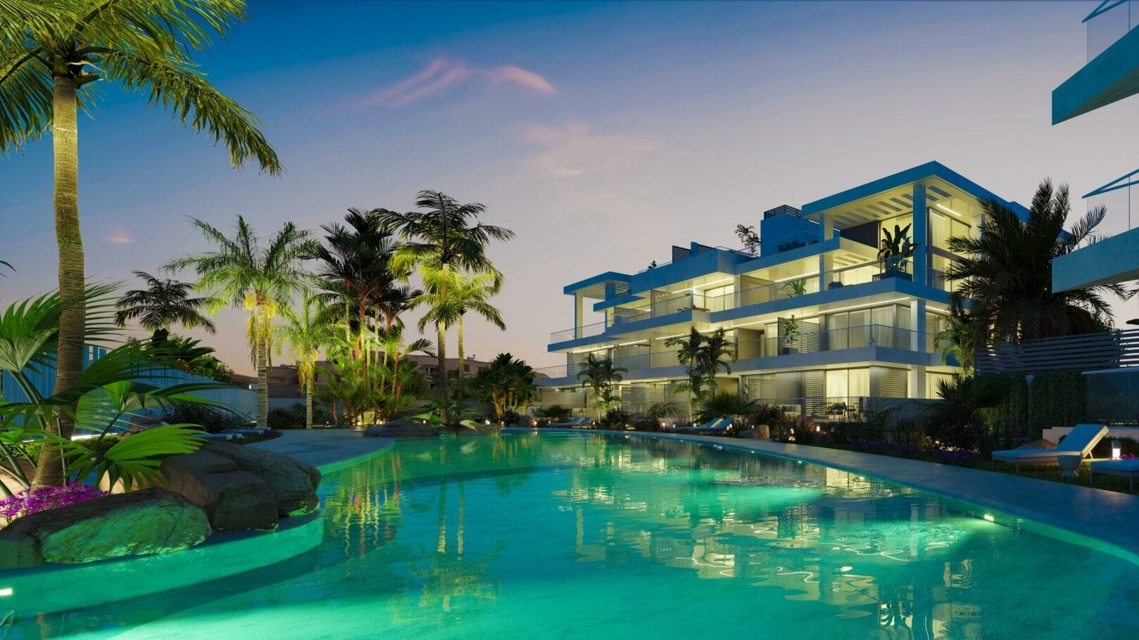 Apartamento de 3 dormitorios en la 1ª planta en primera línea en Denia