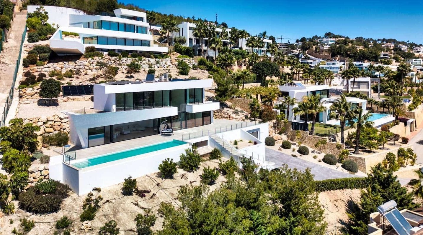 Exclusieve Luxe Villa met Panoramisch Uitzicht op Zee in Benissa