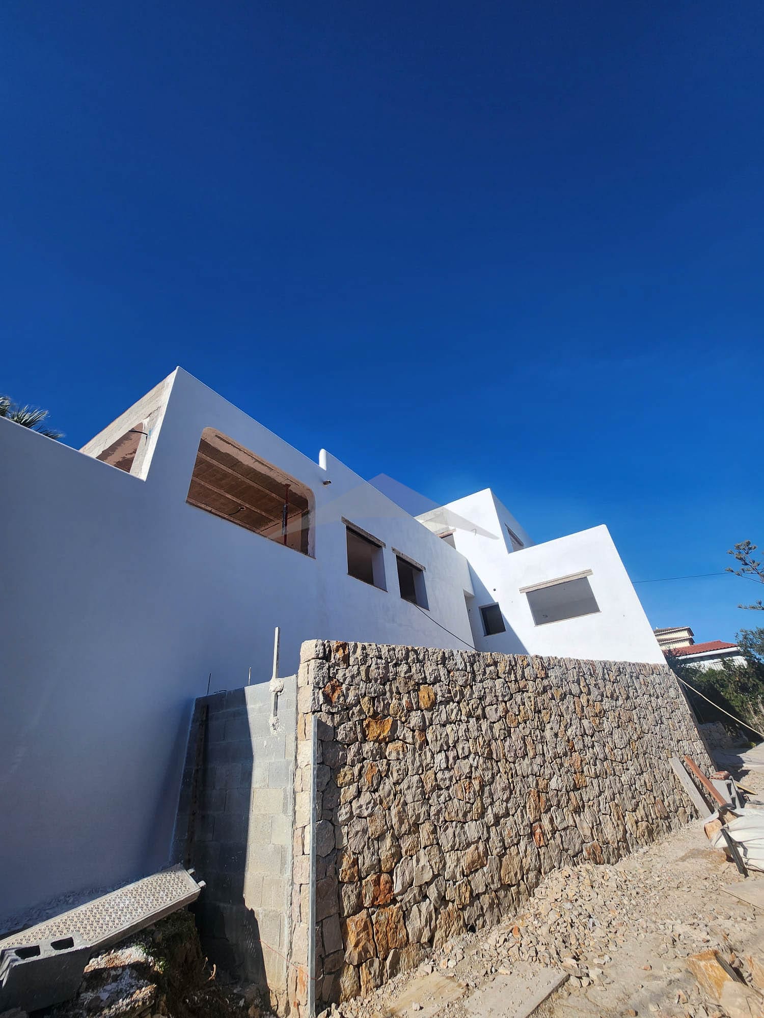 Chalet de obra nueva en El Portet, Moraira.