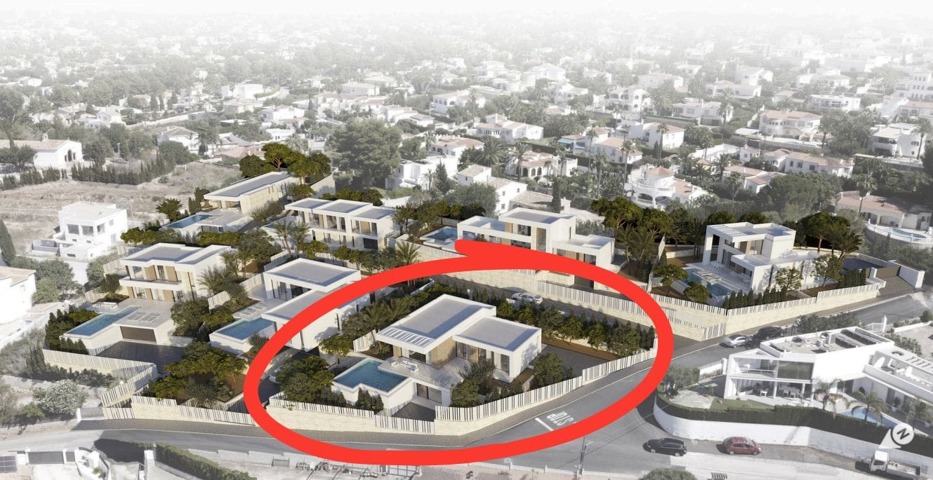 Villa met een eigentijds ontwerp, met een panoramisch uitzicht en infinity zwembad op de Montgó, Dénia.