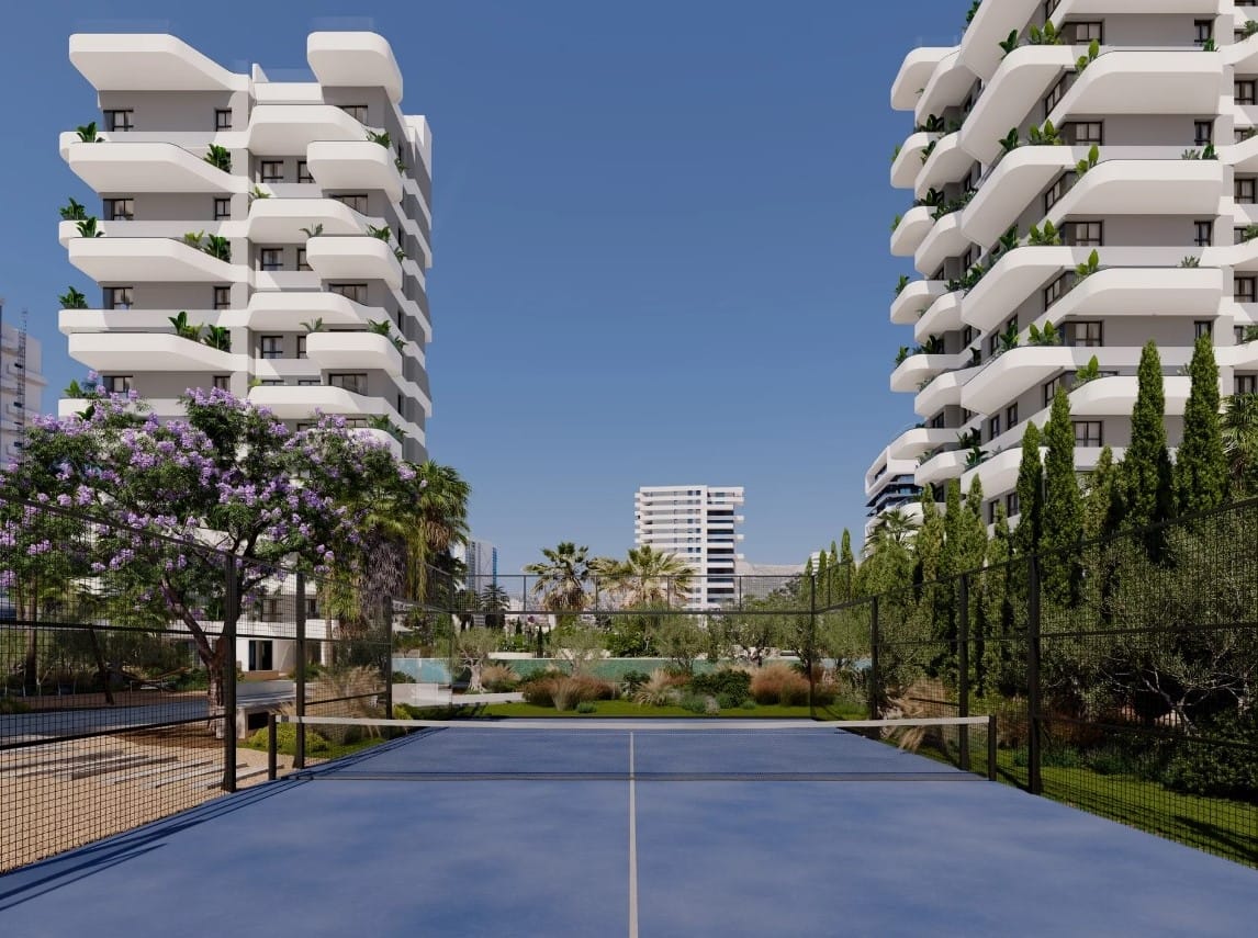 Apartament z 3 sypialniami w Calpe