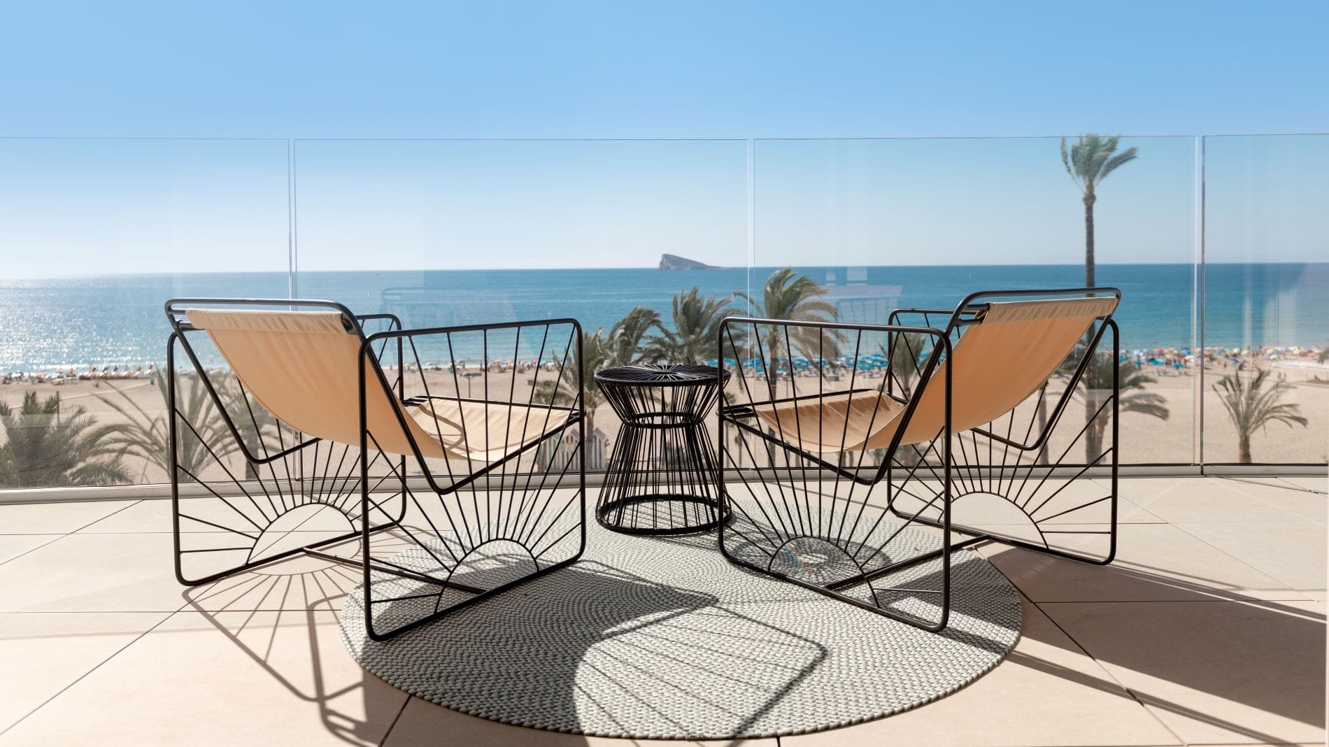 CBHN0537 - Apartamento de lujo de 2 dormitorios en primera línea de la playa Poniente en Benidorm