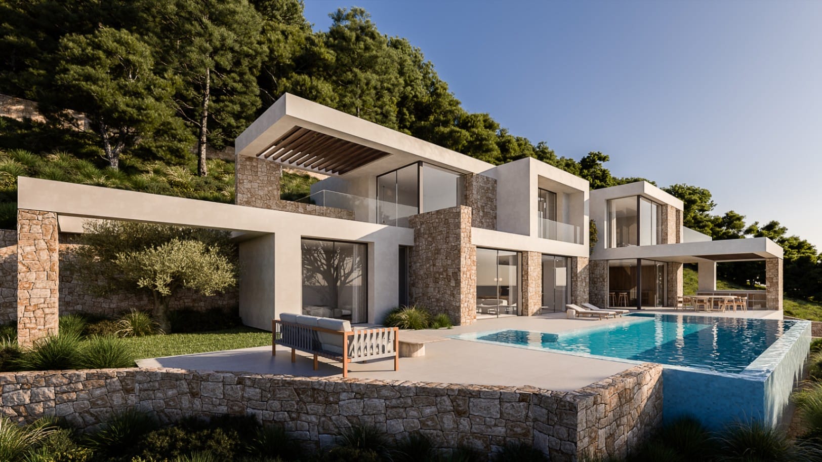 Villa de lujo contemporánea en Jávea con vistas panorámicas al mar y piscina infinity