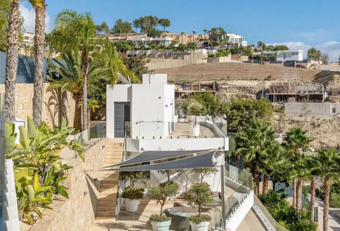 Exclusiva villa de lujo con vistas panorámicas al mar en Rincón de Galeno, Benissa