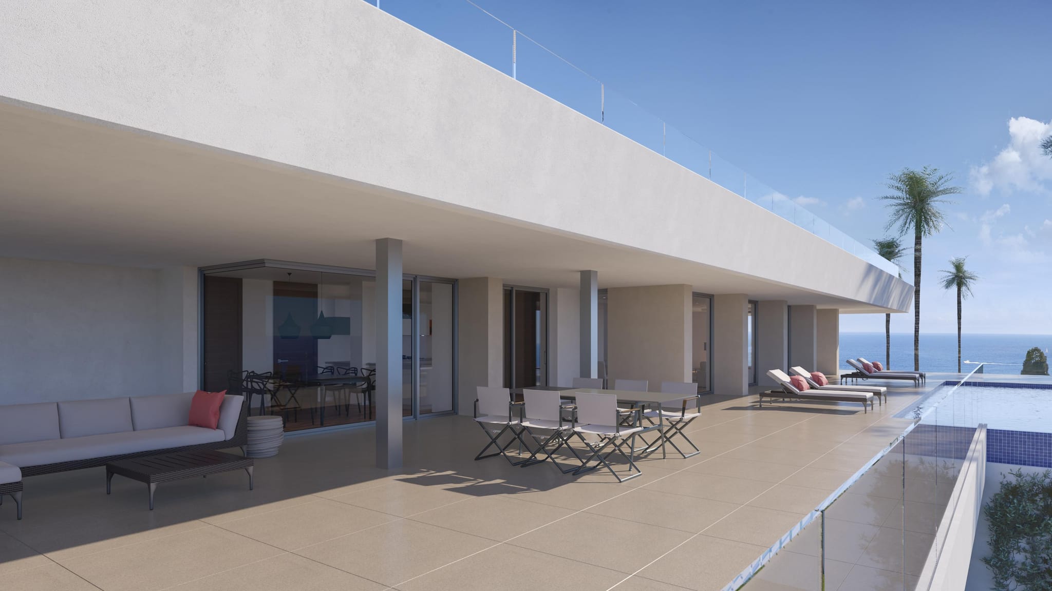 Spectaculaire luxe villa met 6 slaapkamers en uitzicht op zee, Moraira