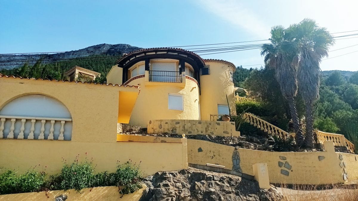 Villa avec vue panoramique sur la mer et Montgó à Denia