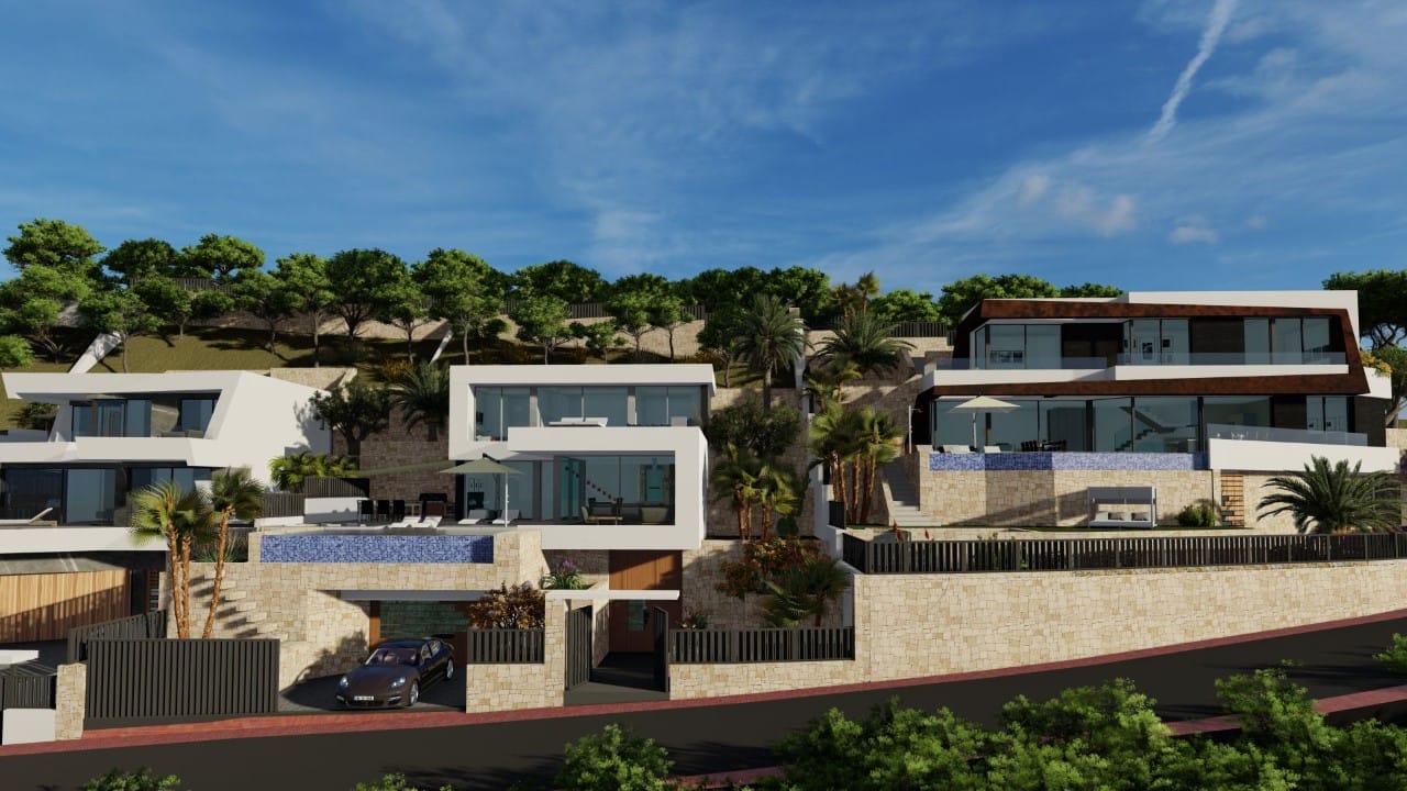 NOUVEAU PROJET DE VILLA MODERNE À CALPE