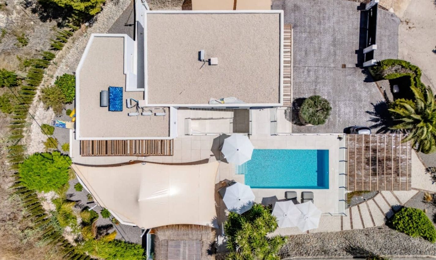 Villa de luxe exclusive neuve avec vue sur la mer à Racó de Galeno, Benissa.